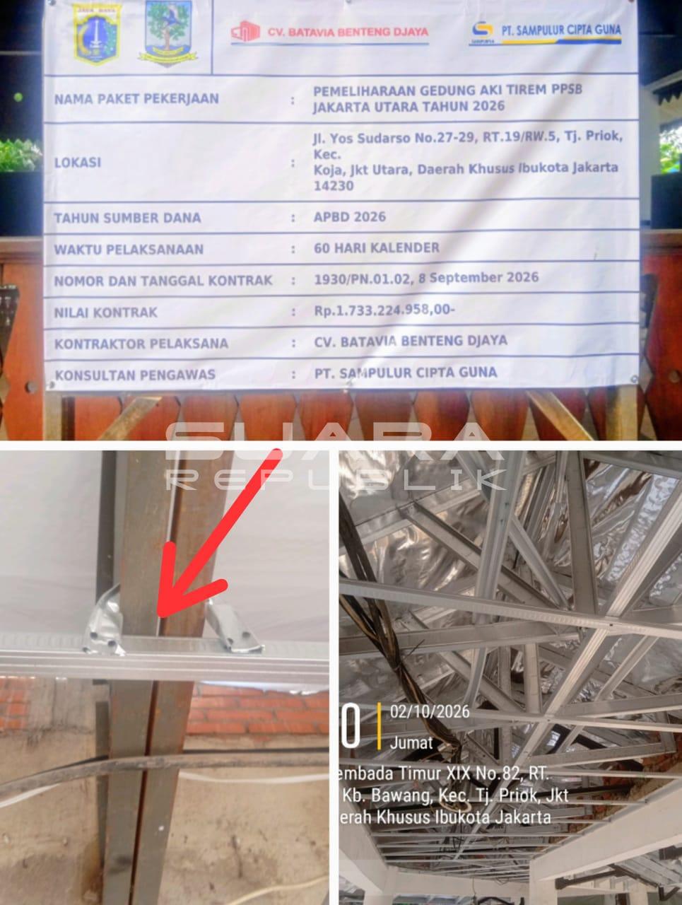 Kasudin Kebudayaan Jakut di Duga Langgar KIP Terkait Proyek Gedung Aki Tirem PPSB