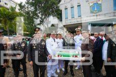 Semangat TNI Bersama Rakyat Bergema, di Plaza Barat Kantor Walikota Jakut 