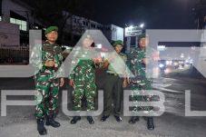 Jelang HUT TNI ke-81, TNI Dan Komduk Patroli Malam Sasar Permukiman