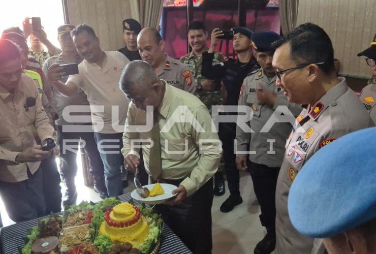 Polsek Ciputat Timur Mendadak Datangi Koramil 05, Ada Apa?
