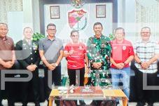 Wali Kota Tangerang Silaturahmi ke Kodim 0506/Tgr, Sampaikan Ucapan HUT TNI ke-81