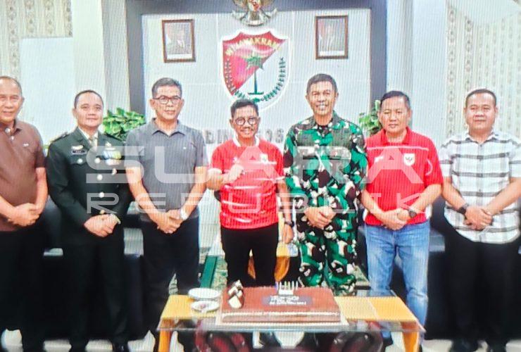 Wali Kota Tangerang Silaturahmi ke Kodim 0506/Tgr, Sampaikan Ucapan HUT TNI ke-81