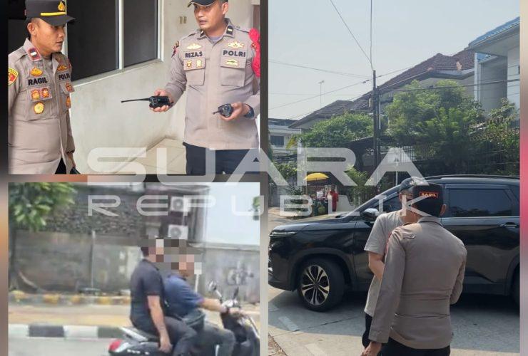 Polisi Bersama Masyarakat, Polsek Kemayoran Antar Warga Yang Merasa Dibuntuti Hingga Ke Rumah