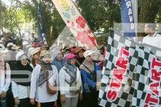 Danramil Serpong Hadiri Jalan Sehat Karang Taruna Banten, 500 Peserta Antusias