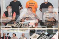 Polsek Kemayoran Ungkap Dugaan Peredaran Ganja, 43 Paket Barang Bukti Diamankan