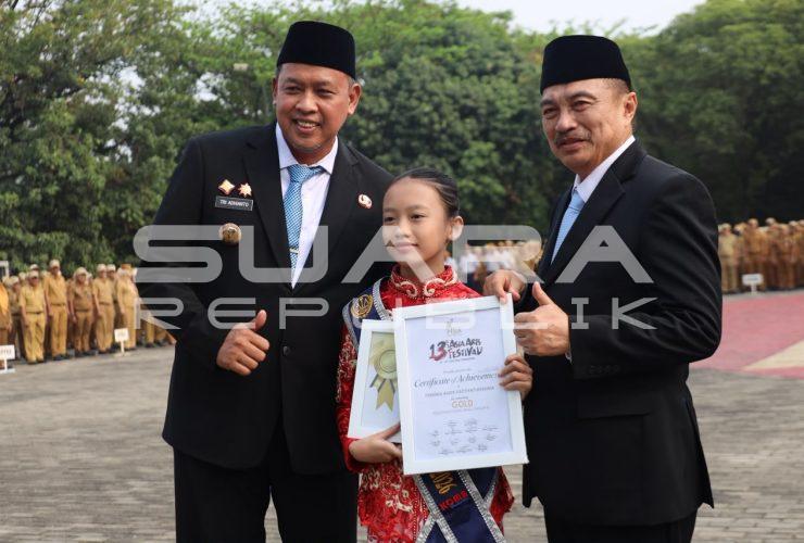 Wali Kota Bekasi Beri Penghargaan kepada Instansi dan Generasi Muda Berprestasi, Wali Kota Tekankan Pendampingan Potensi