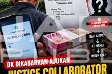 Kasus Rp200 Juta Inhil Memanas, DK Ajukan Diri Jadi Justice Collaborator