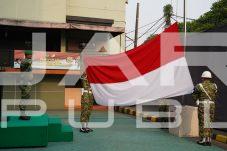 Kasiren Korem 052/Wkr Pimpin Upacara 17-an, Tekankan Waspada Ancaman Perang Informasi