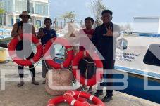 Sudin KPKP Kepulauan Seribu Pasang Ring Buoy di 6 Pulau untuk Keselamatan Laut