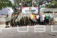 Pasi Ter Kodim 0506 Pimpin Karya Bakti di Batuceper Peringati HUT Korem 052/Wkr