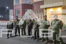 Babinsa Koramil dan Komduk Patroli Malam Jaga Keamanan Tangerang