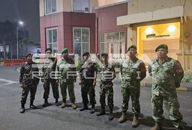 Babinsa Koramil dan Komduk Patroli Malam Jaga Keamanan Tangerang
