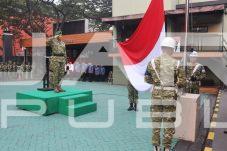 Tegaskan Makna Ikrar Perjuangan, Kasipers Kasrem 052/Wkr Pimpin Upacara Hari Sumpah Pemuda ke-98 Tahun 2026