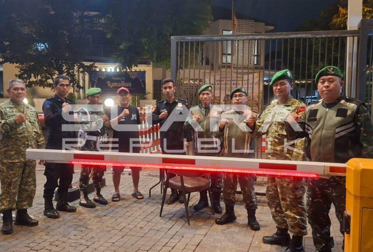 Kolaborasi Personel Koramil Intensifkan Patroli Bersama Komduk