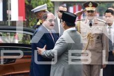 Prabowo Sambut Presiden Mesir El-Sisi di Istana Merdeka, Perkuat Hubungan Bilateral